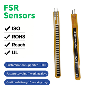 2.2 Inch 4.5 Inch Bend Flex Sensor For Robot Hand And Wearable Health R&D