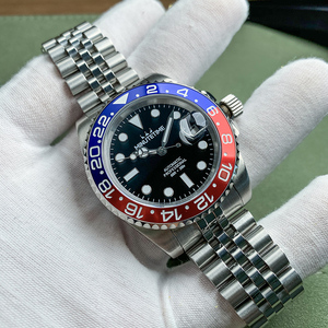 MINUTETIME Custom Logo Automatic Watch NH35 Mechanical Wristwatches