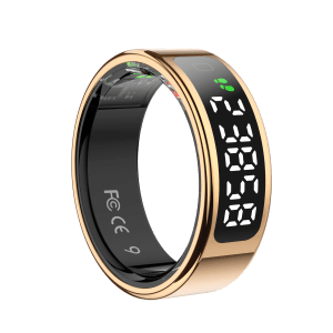 Stainless steel health smart ring WR005 5ATM